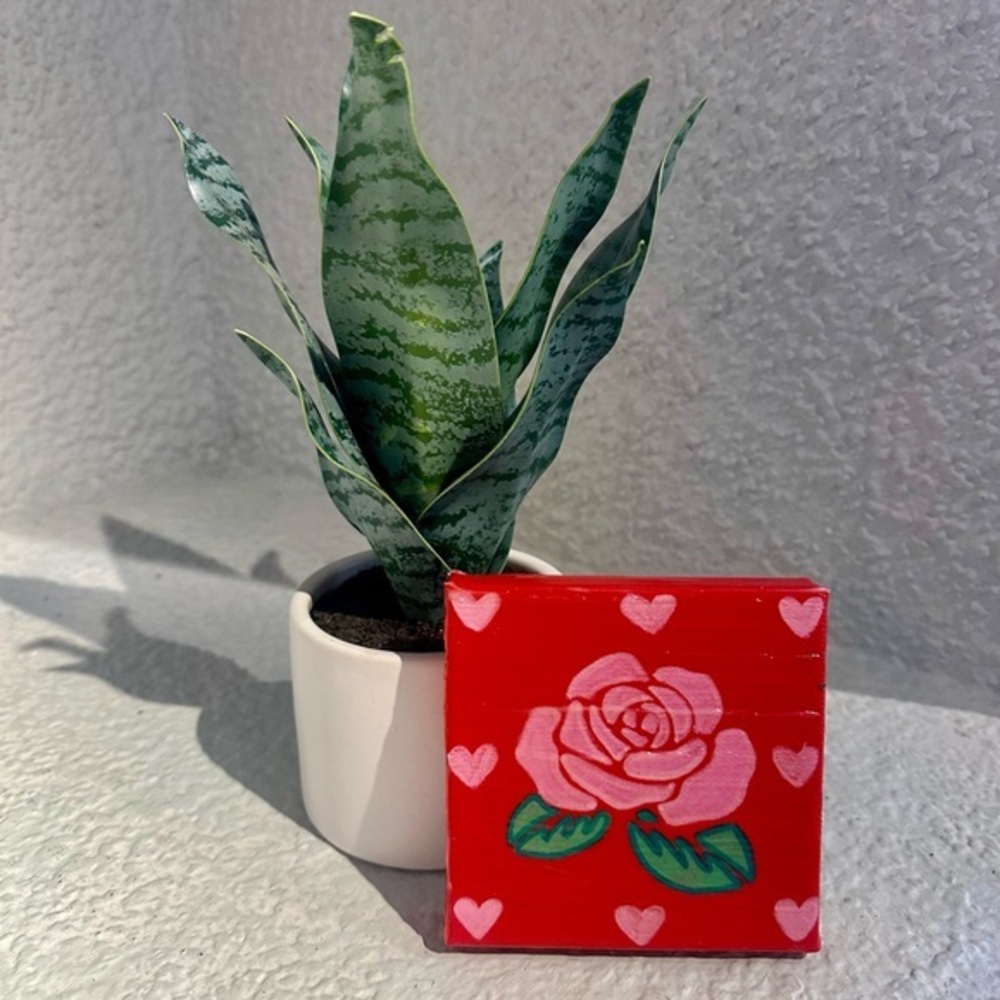 Hand Crafted Floral Painting